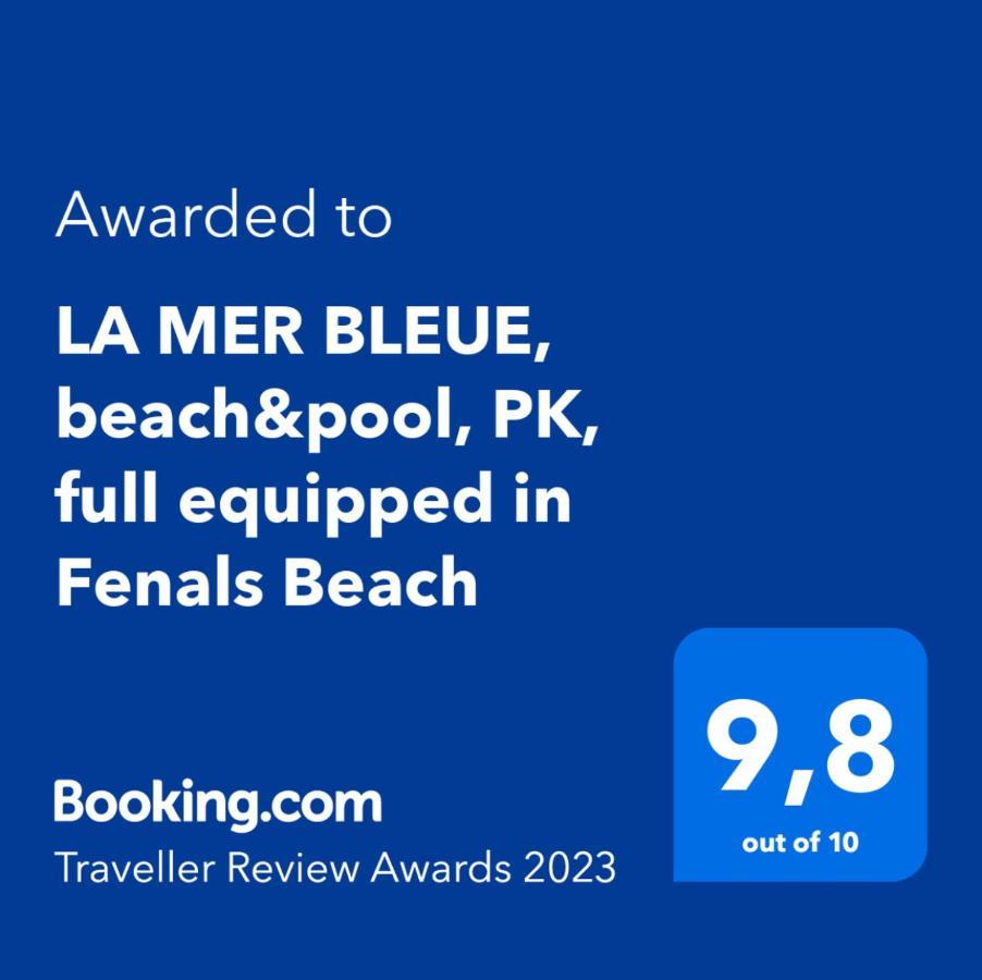 Seahomes Vacations, La Mer Bleue, Beach&Pool, Pk, Full Equipped In Fenals Beach Λορέτ Ντε Μαρ Εξωτερικό φωτογραφία